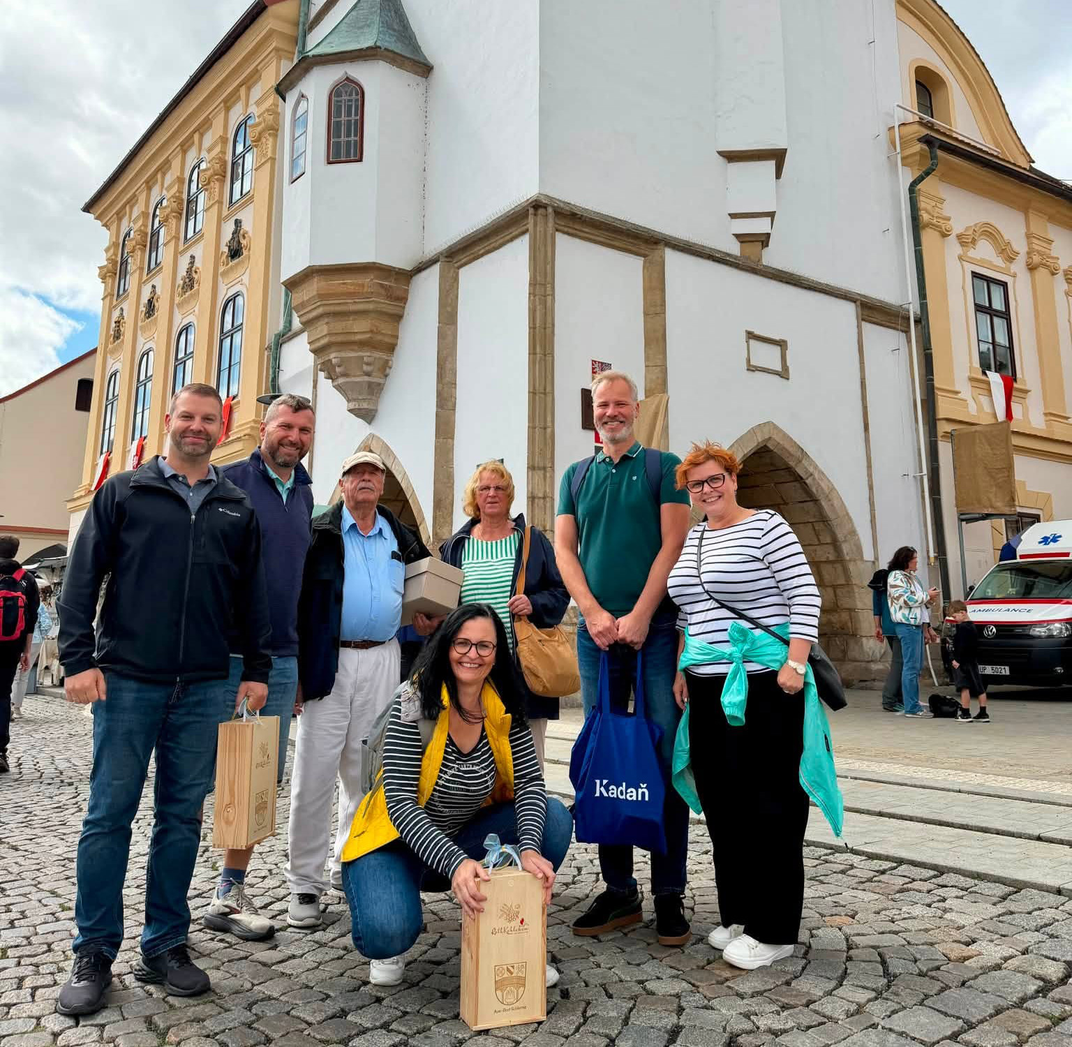 Besuch zum Kaisertag in Kadán