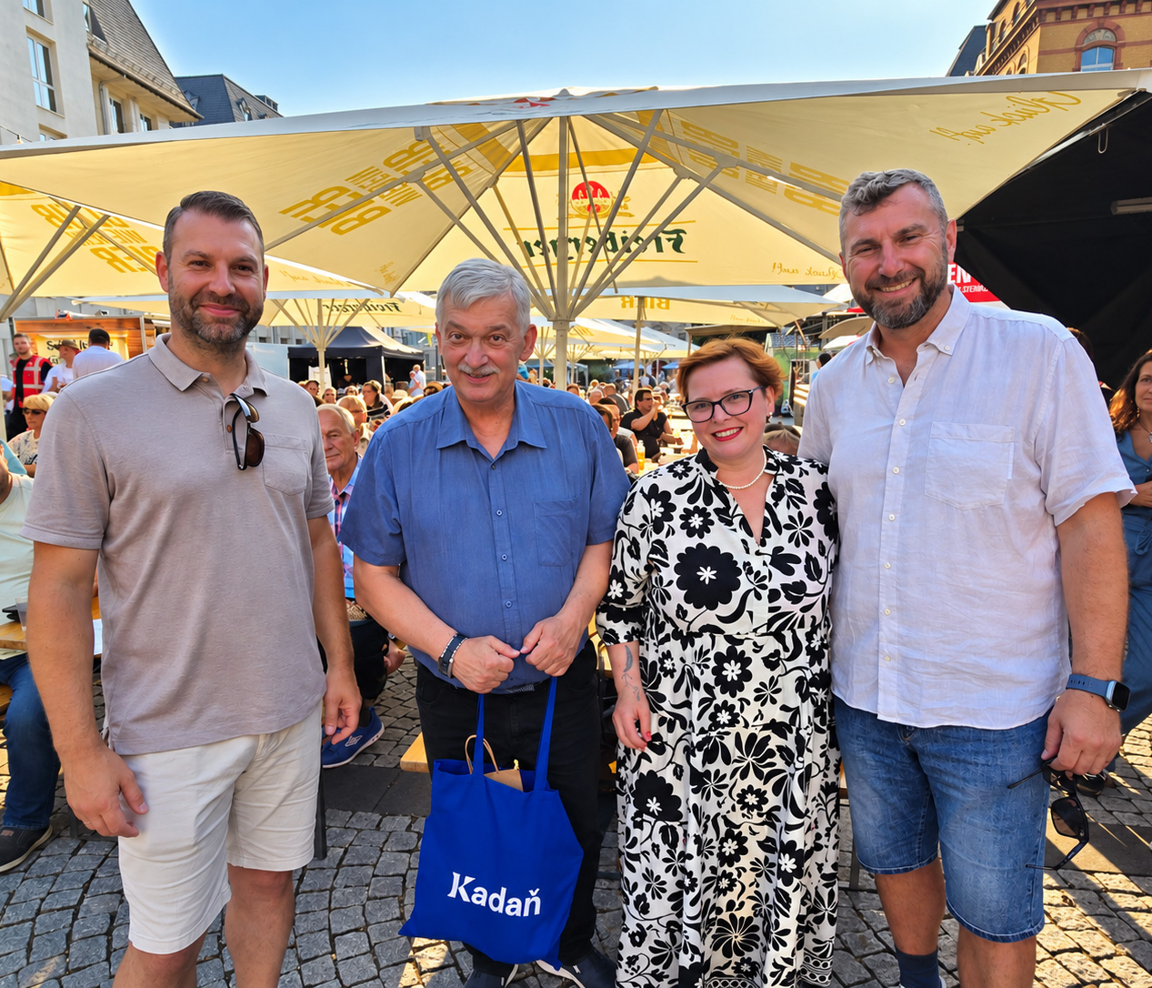 Besuch zum Stadtfest in Aue-Bad Schlema